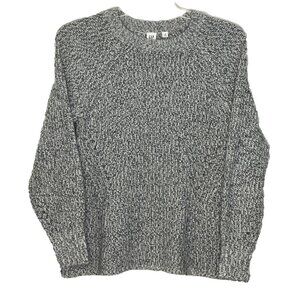 GAP Women’s Sweater Sz M Super Soft Gray Cotton & Polyester Pullover